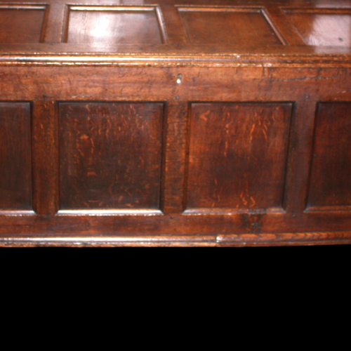 18th Century English Oak Blanket Box Coffer image-2