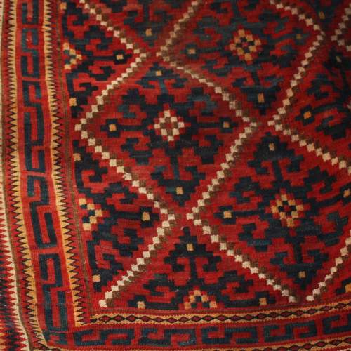 Early C20th Decorative Persian Wool Camel Saddle Storage Bag image-2