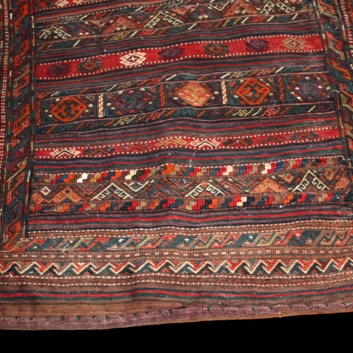 Very Old  Wool Persian Storage Bag. Khorasan Quechan.Iran image-3