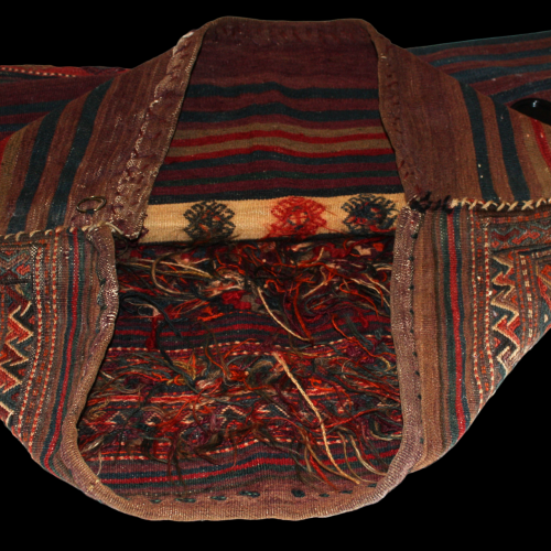 Very Old  Wool Persian Storage Bag. Khorasan Quechan.Iran image-6