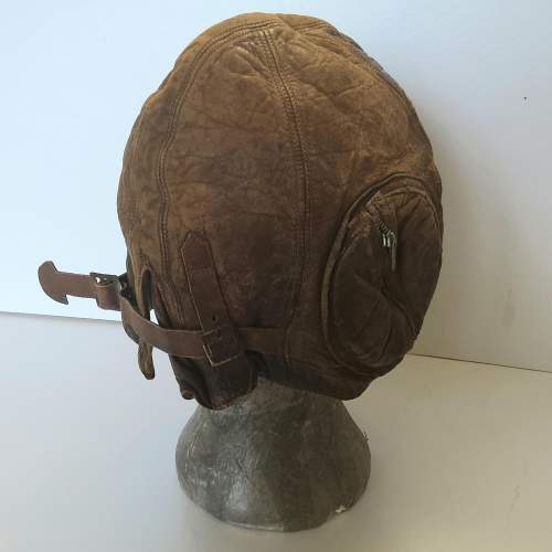 RAF WW2 Early Type 'C' Leather Flying Helmet image-3