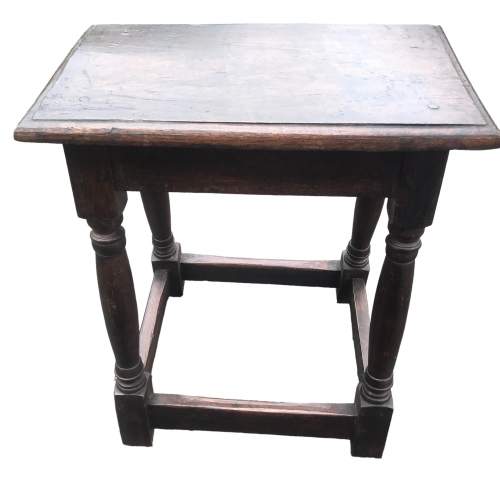 Antique Period Joint Stool image-1