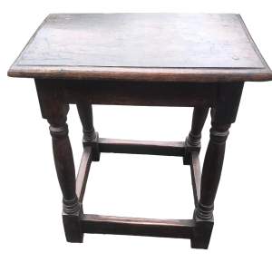 Antique Period Joint Stool