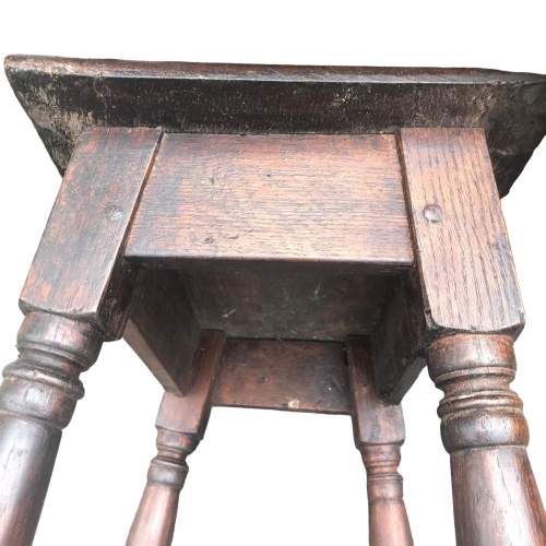 Antique Period Joint Stool image-5