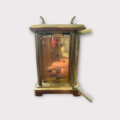 An Early 20th Century Brass Cased Carriage Clock image-4