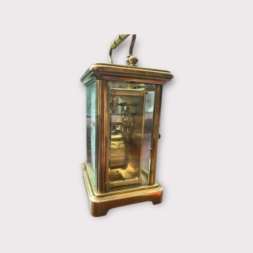 An Early 20th Century Brass Cased Carriage Clock image-5