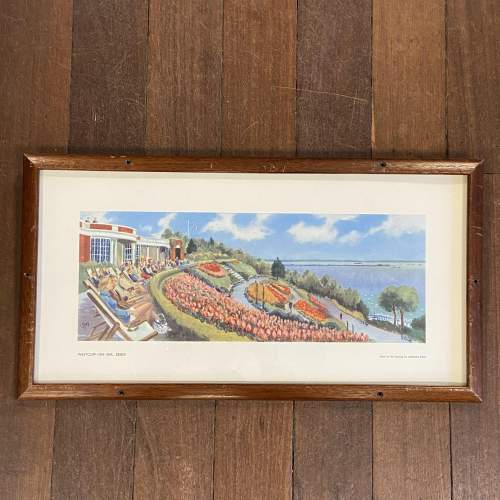 Post War Original Carriage Print - Westcliff on Sea Essex image-1