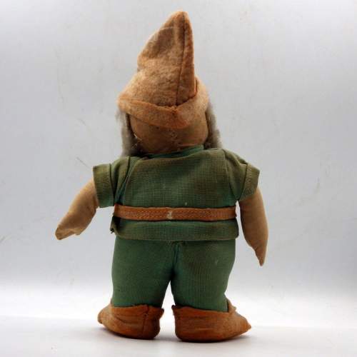 Walt Disney Original 1930s Chad Valley Dwarf Soft Toy - Doc image-2