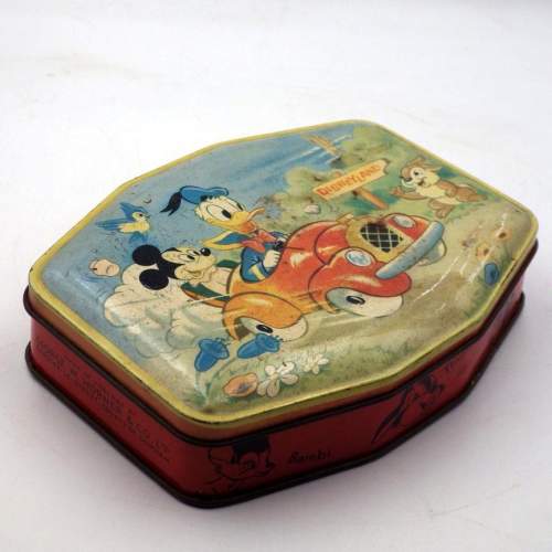 Walt Disney Original 1940s Horner & Co Disneyland Tin image-1