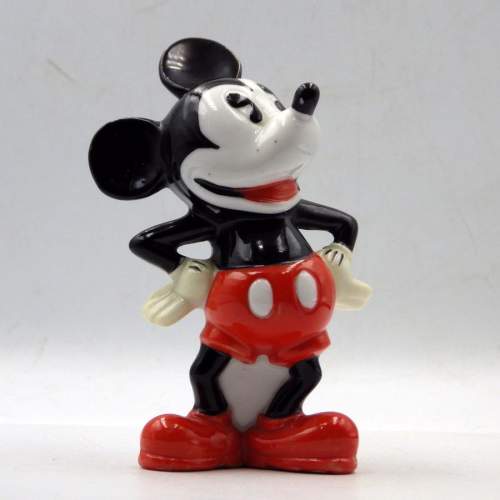 Walt Disney Original 1930s Maw & Co Toothbrush Holder Mickey Mouse image-1