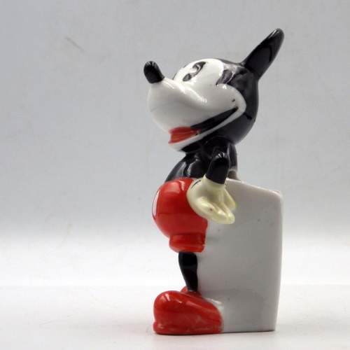 Walt Disney Original 1930s Maw & Co Toothbrush Holder Mickey Mouse image-4