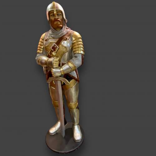 Full Size Knight in Armour Figure image-1