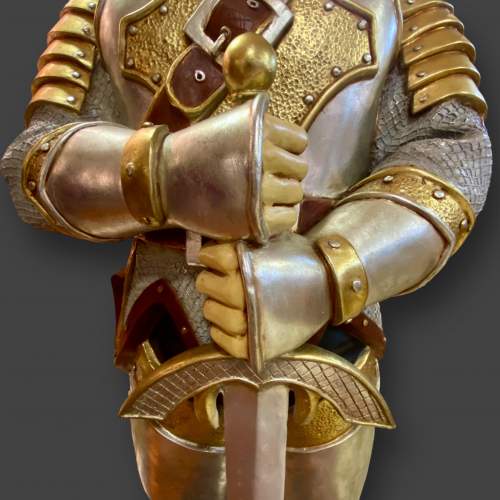 Full Size Knight in Armour Figure image-4