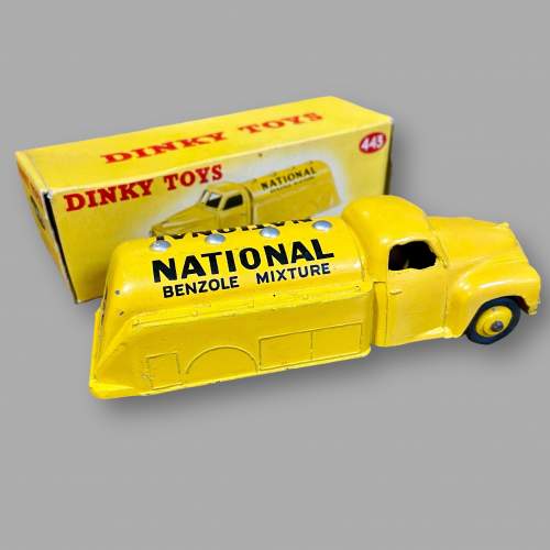 Dinky Toys 443 Studebaker National Benzole Tanker image-1