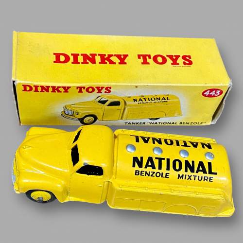 Dinky Toys 443 Studebaker National Benzole Tanker image-6