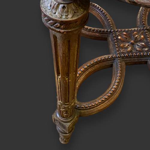 Italian 19th Century Carved Walnut Occasional Table image-3