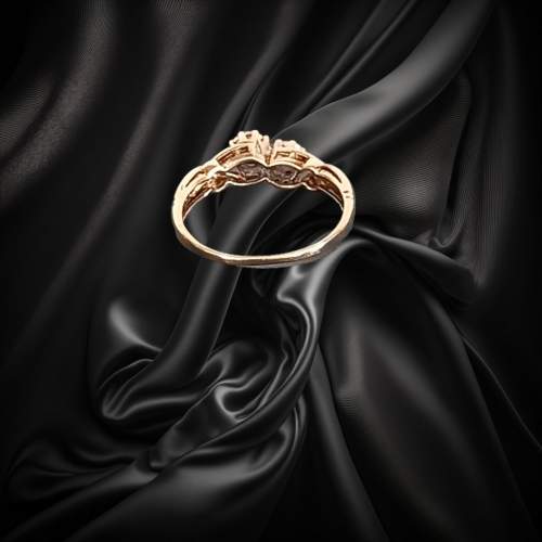 Gold Diamond Ring image-4