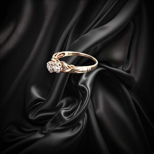 Gold Diamond Ring image-5