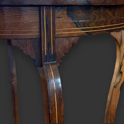 Edwardian Inlaid Rosewood Plant Table image-4