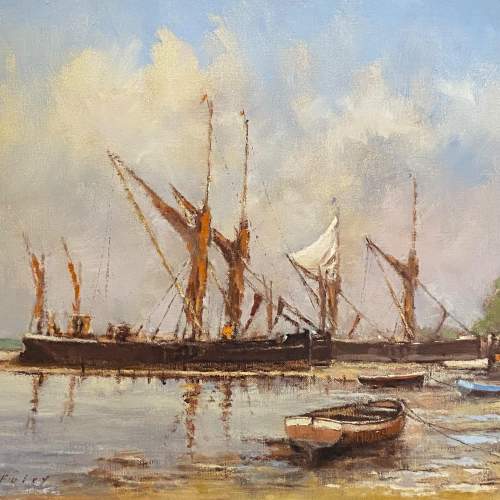 Pinmill Past Oil on Canvas by Sydney Foley image-2