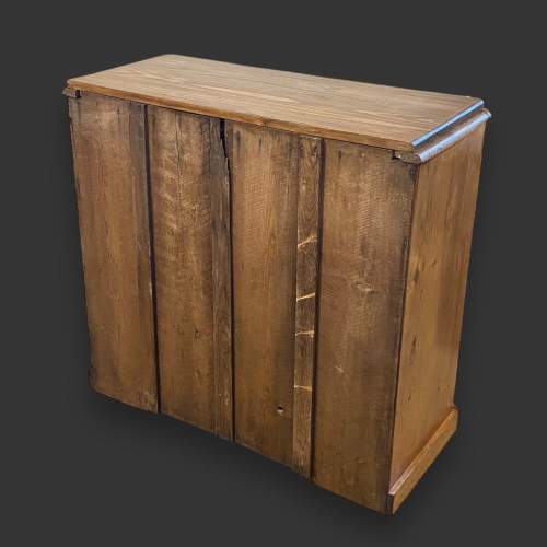 Edwardian Rustic Pitch Pine Chest of Drawers image-6