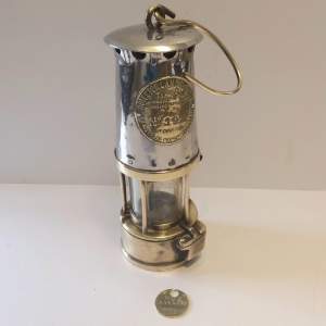 Original Vintage South Yorkshire Miners Lamp No.19