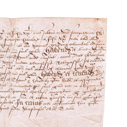 Antique 16th Century Handwritten Document image-5