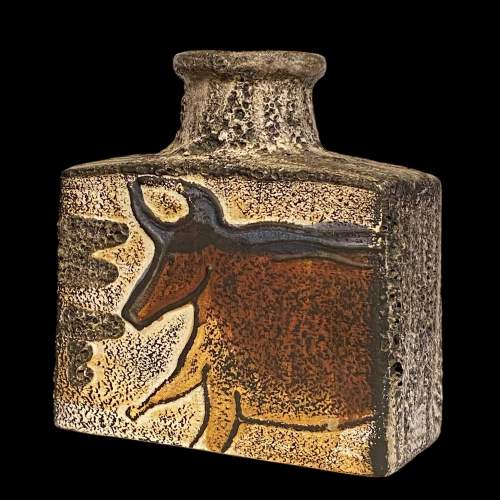 Scheurich 1960s West German Fat Lava Vase image-1