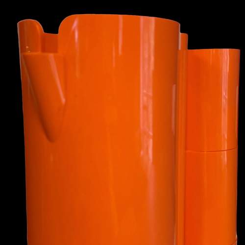 1970s Orange Plastic Lemonade Set by Jean Pierre Vitrac image-6