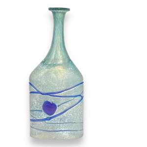 Bertil Vallien for Kosta Boda Swedish Art Glass Vase