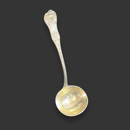 19th Century Silver Ladle image-1