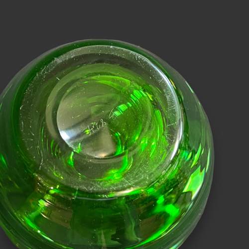 Uranium Glass Vase image-4