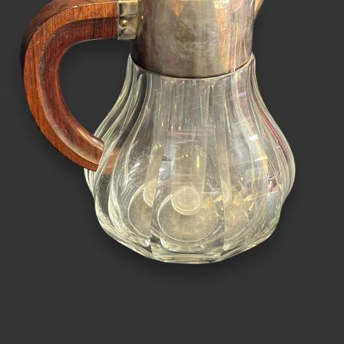 WMF Glass and Silver Plated Pitcher image-4