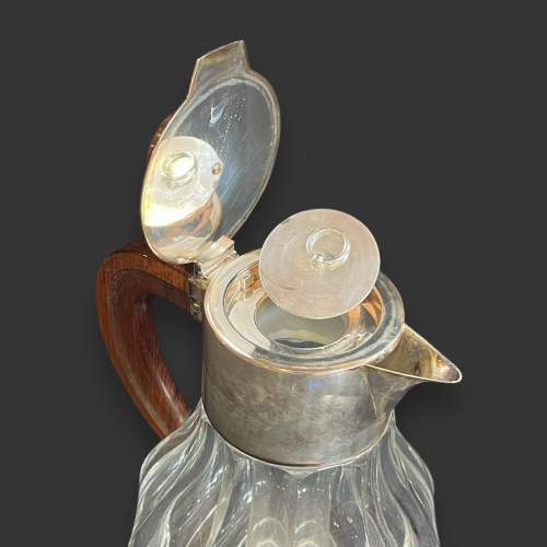 WMF Glass and Silver Plated Pitcher image-5