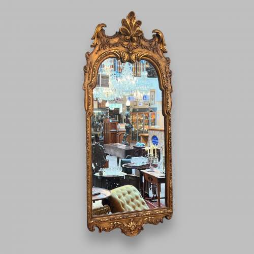 19th Century Large Gilt Framed Wall Mirror image-1