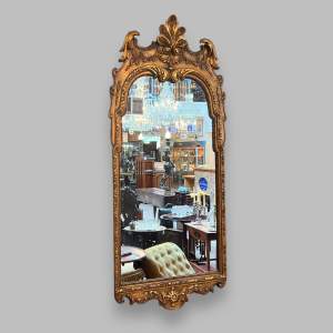 19th Century Large Gilt Framed Wall Mirror