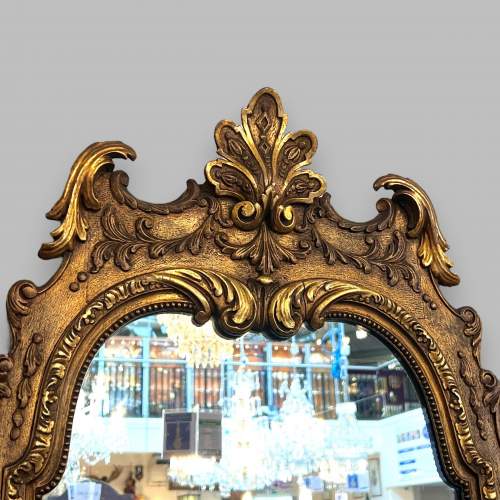 19th Century Large Gilt Framed Wall Mirror image-4