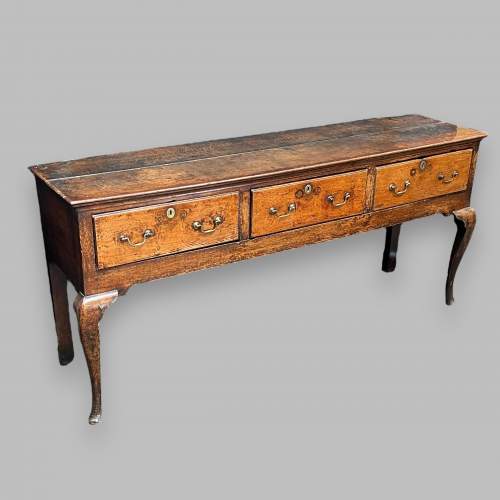 18th Century Oak Dresser Base image-1