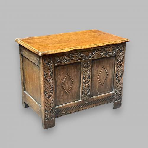 Small Oak Coffer image-1