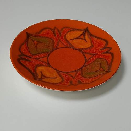 Retro Poole Pottery Delphis Dish Number 3 image-1