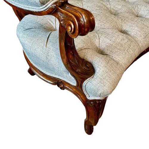 Victorian Rosewood Sofa image-2