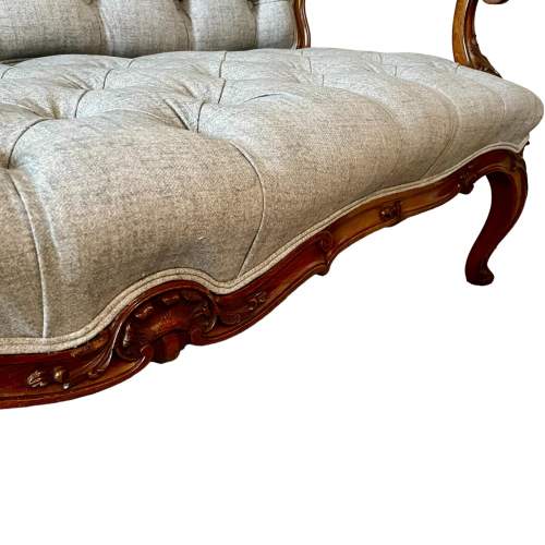 Victorian Rosewood Sofa image-3