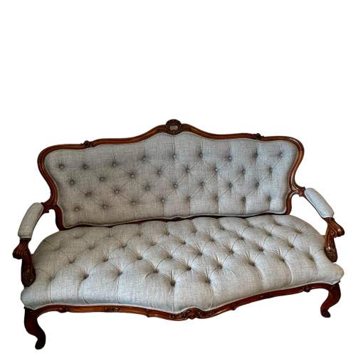 Victorian Rosewood Sofa image-4