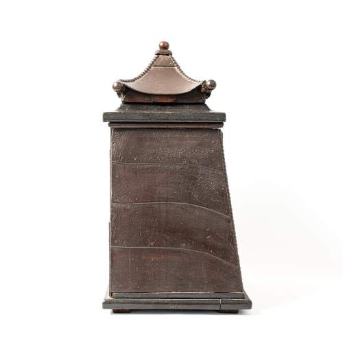 A Vintage Oriental Pagoda Form Table Cabinet image-5