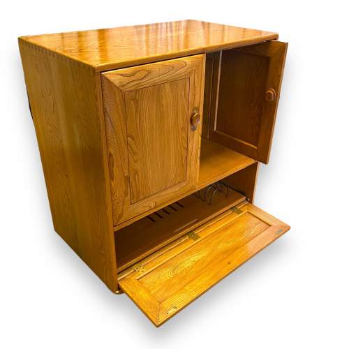 Ercol Blonde Elm Entertainment Unit image-4