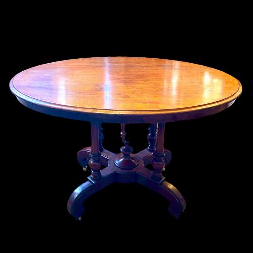 19th Century Mahogany Tilt Top Loo Table image-4