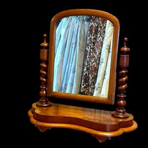 19th Century Barleytwist Dressing Mirror