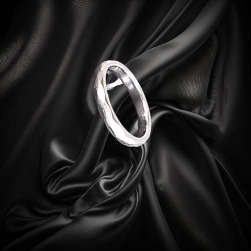 Antique Platinum Ring image-2