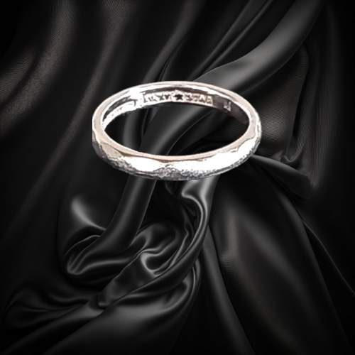 Antique Platinum Ring image-5