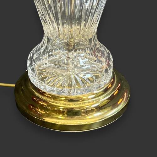 Stuart Crystal Cut Glass Table Lamp image-6